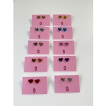 Heart earrings