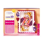 3D Paper Frame Queen of Hearts